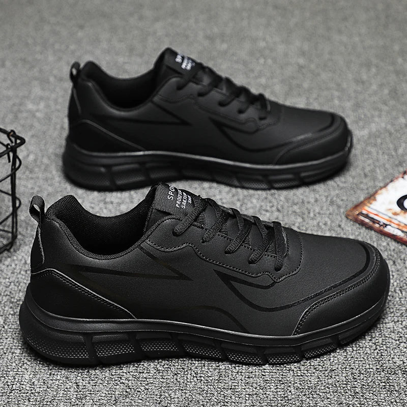 Men's Autumn Waterproof Sneakers Men Casual Sports Shoes Anti-skid Durable Running Tennis Trainers Man Fashion Casual Sneakers