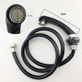 Showerhead Sprinkler Shampoo Shower Hair Spray Sprayer Salon Hairdresser Sink Basin Hose Shower Head