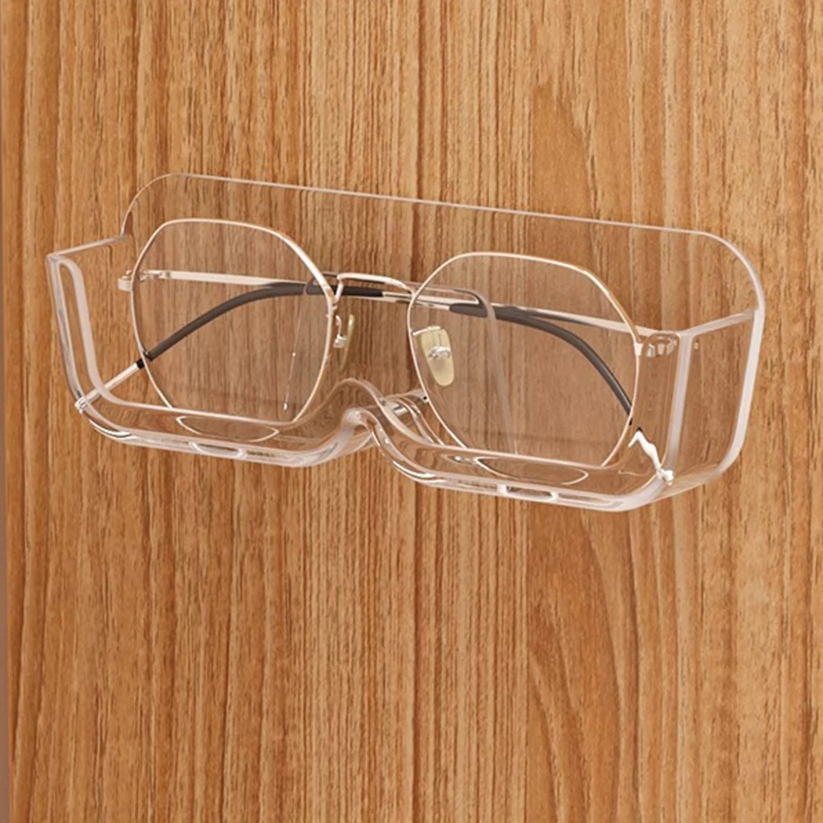 Wall-Mounted Glasses Storage Rack Wall Mounted Sunglasses Sunglasses Display Props Myopia Glasses Frame Display Rack