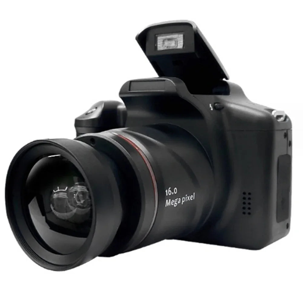 16MP Digital Camera with 2.4 Inch LCD Screen Vlogging Camera 16X Digital Zoom Video Camera for Photography and Video