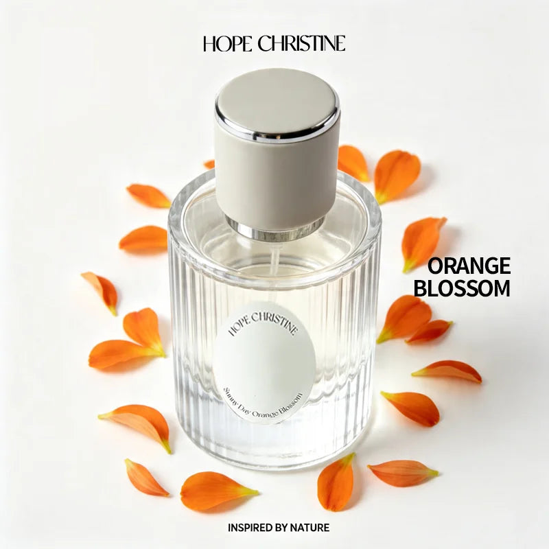 HOPE CHRISTINE Sweet Orange Blossom Women Perfume, Fresh Mysterious Long Lasting Floral Scent for Women Romantic Date 50ml