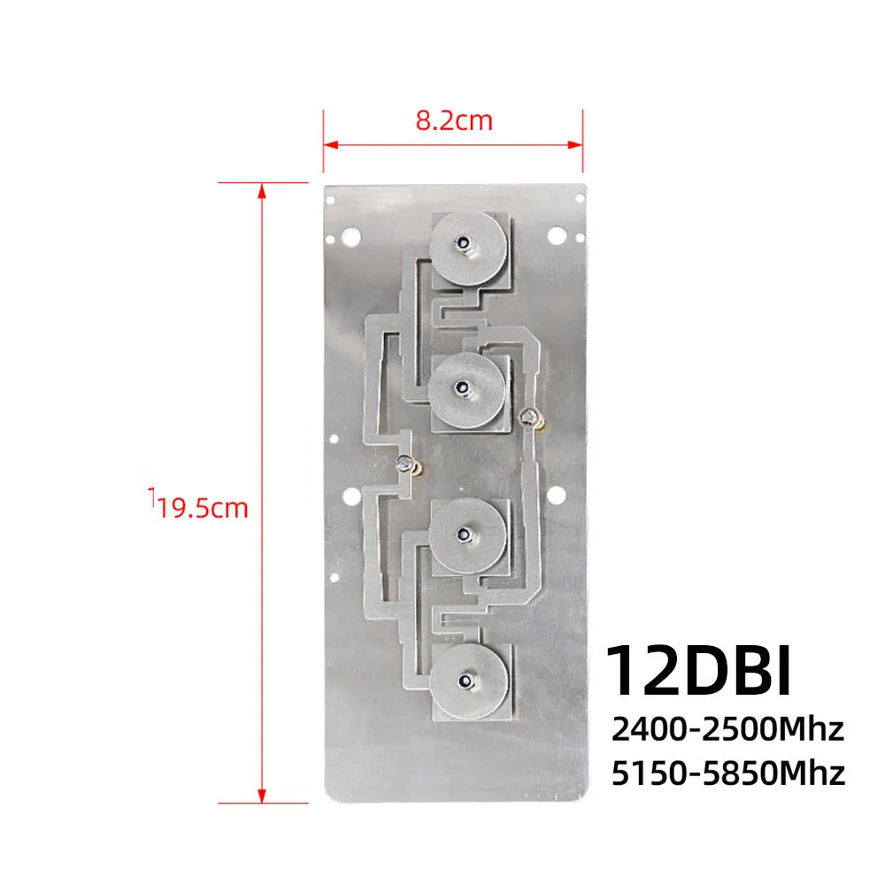 2.4G 5.8G Dual Band Wireless Router Module WIFI Antenna AP Bridge Amplifier High Gain