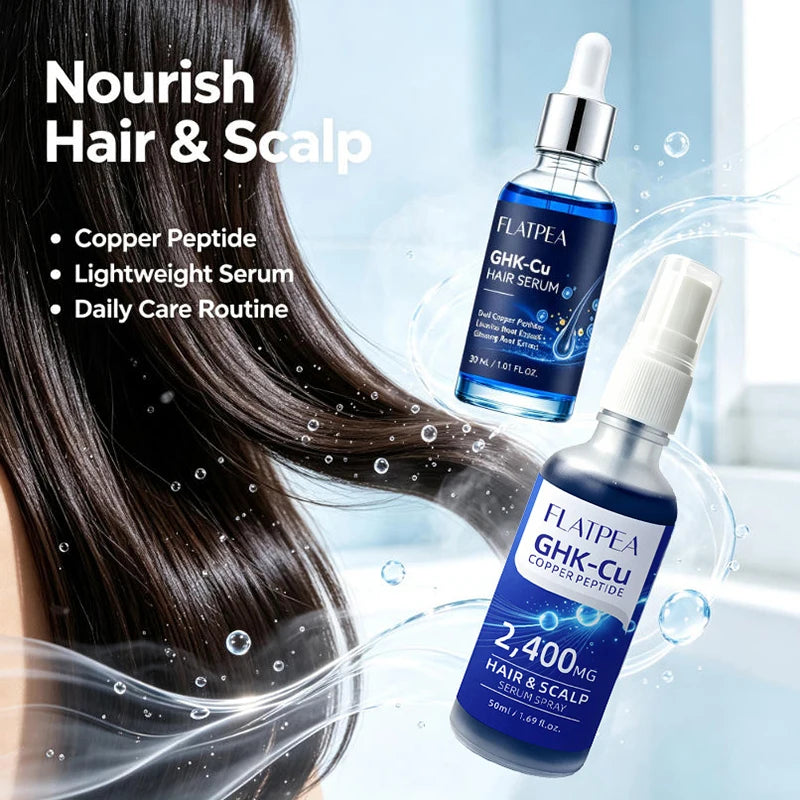 Multi Pack Blue Copper Peptide Hair Care Essence Spray Deep Nourishing Fast Absorption Non Greasy Neutral Mild Non Irritating