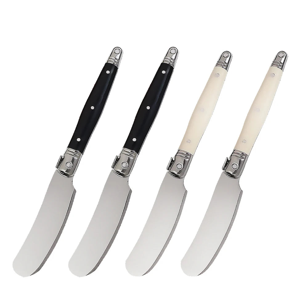 Jaswehome Butter Knife Cheese Dessert Spreaders Toast Breakfast Jam Knife Cream Knives Dessert Tools Kitchen Gadgets