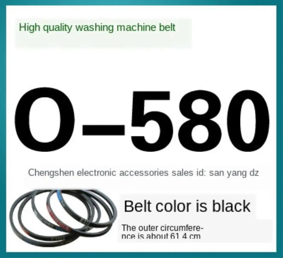 Washing machine belt O-belt semi-automatic washing machine fully automatic washing machine motor conveyor belt