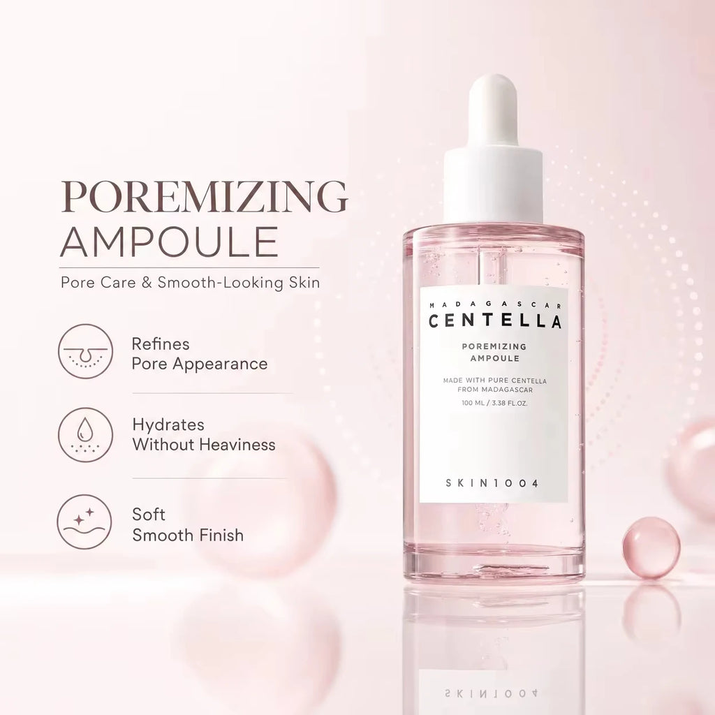 SKIN1004 Centella Ampoule Series Facial Essence Non-Greasy Lightweight Soothe Reduce Redness Refine Pores For Sensitive Skin
