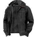 Men's Jacket New Fashion Casual Hooded Zipper Coat Retro Streetwear Lightweight Versatile Outerwear Spring Autumn