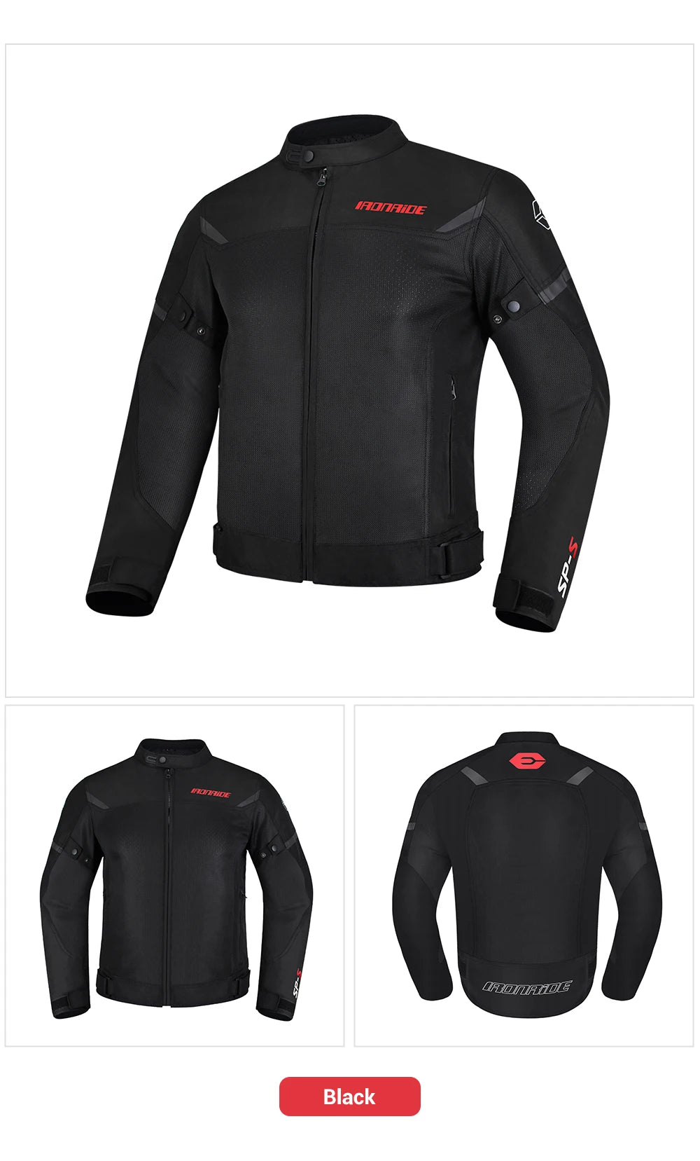 Off Road Motorcycle Jacket Summer Breathable Protective Jacket Motorcycle Racing Protective Jacket Off-road Riding Equipment
