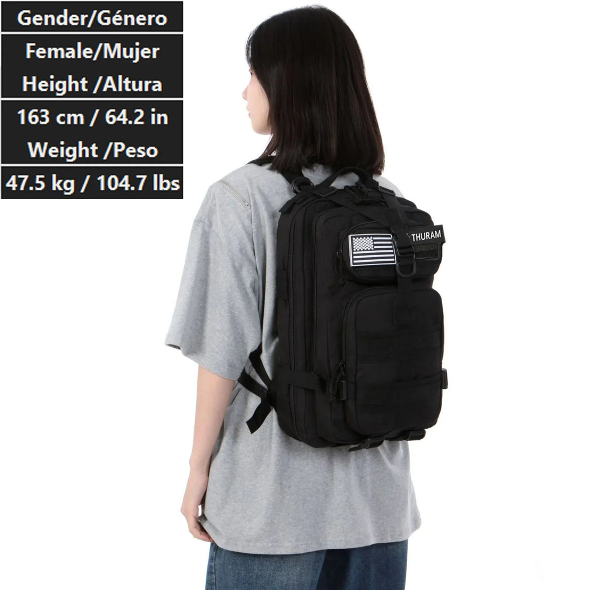 Durable Nylon 50L Waterproof Tactical Outdoor Backpack for Hiking Trekking Fishing Hunting Camping Travel