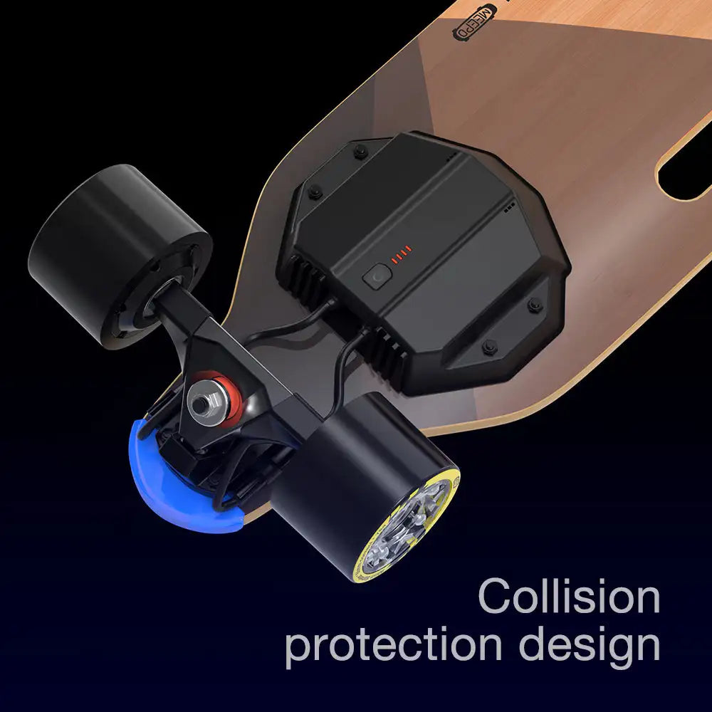 MEEPO V3 MAX Electric Skateboard for Adults - Dual Motor 32MPH, Remote Control, 15 Miles Range - Perfect Gift for Men & Teens