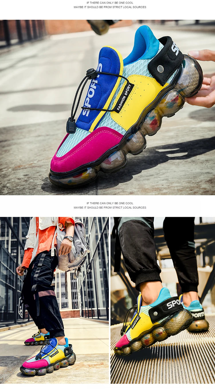 Men's Fashion Sneakers Breathable Comfortable Lightweight Walking Shoes Casual Sports Running Tennis Gym Training Shoes for Men