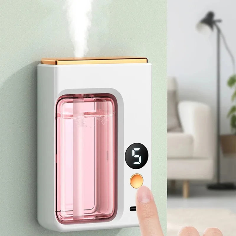 Automatic Aromatherapy Diffuser Machine Portable Essential Oil Fragrance Sprayer for Home Hotel Room Spa Scent
