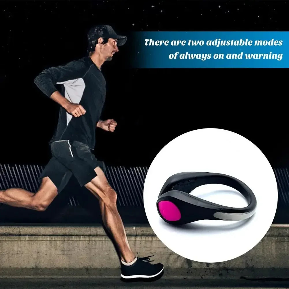 Shoe Clip Lamp Multiple Lighting Modes LED Shoes Light Simple Installation Sports Shoe Light  Night Running Shoe Safety Light