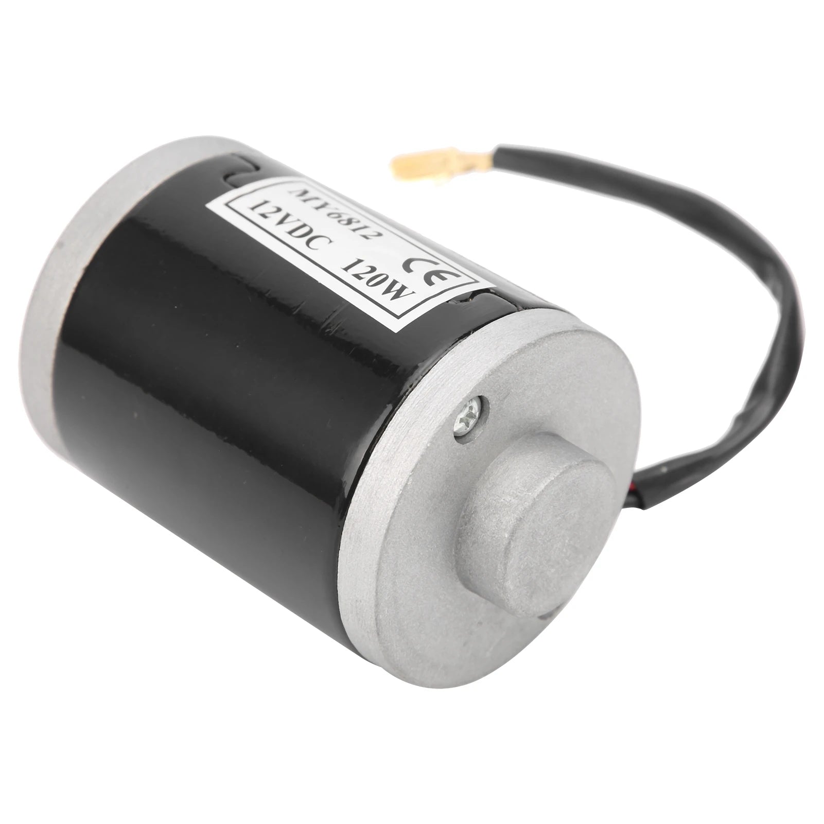120W Small Motor 12V Motor MY6812 12V 120W Small Electric Scooter High Speed Brushed Motor with Belt Pulley E-Bike Brushed Motor