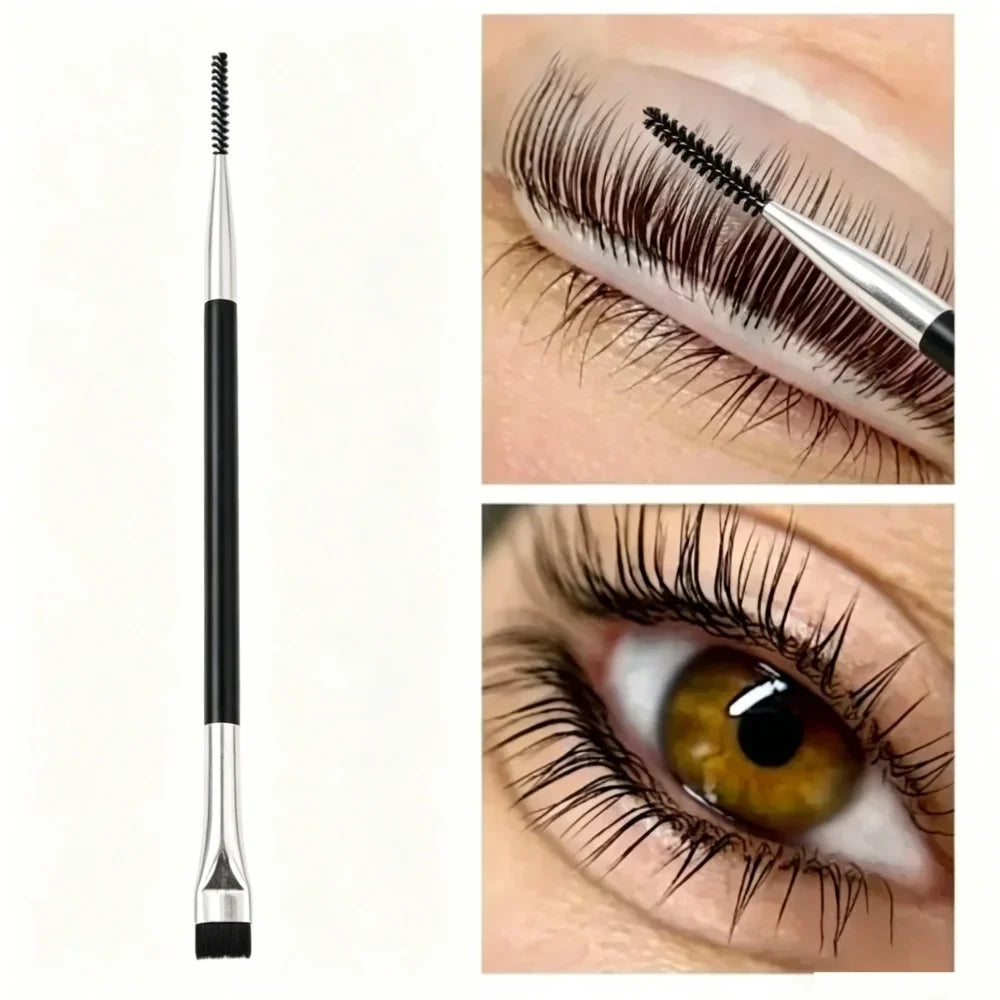 Double Headed Eyelash Perm Lifting Brush Portable Lamination Eyelashes Separating Lash Lift Eyelash Extension Tools Makeup Brush