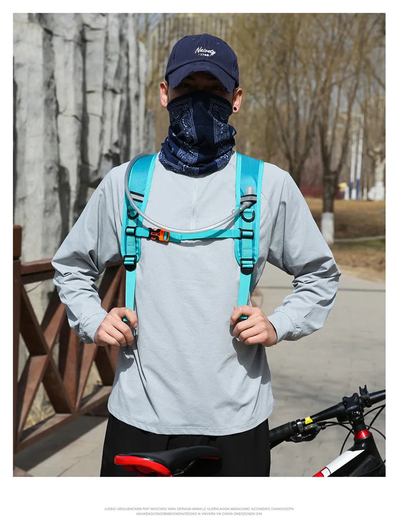 Outdoor Sports Cycling Backpack Mountaineering Hiking Bag Water Bag for Trekking Running Backpacks Travel Dual-Shoulder Bag