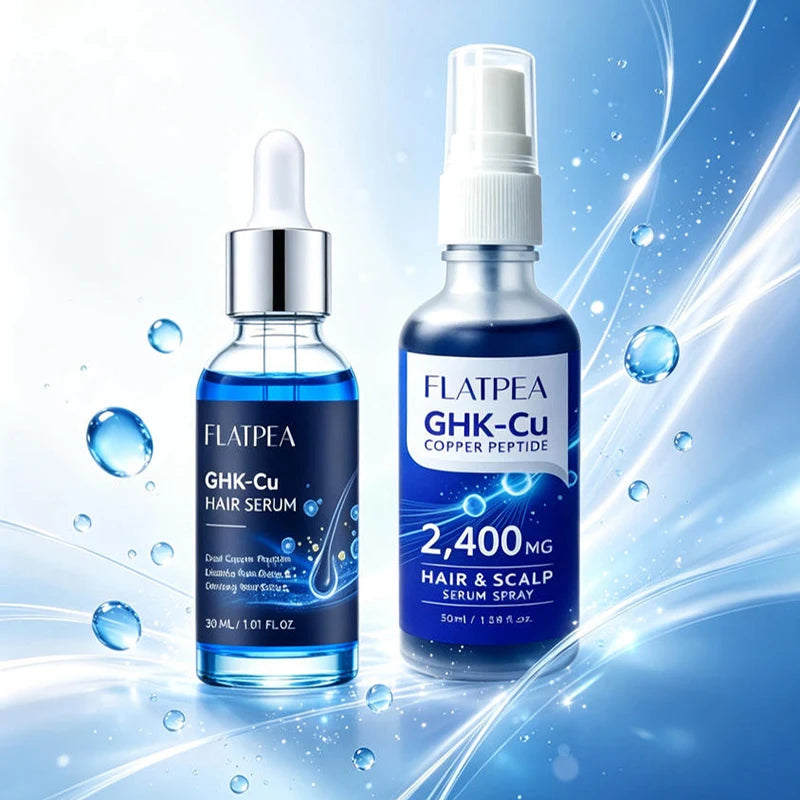 Multi Pack Blue Copper Peptide Hair Care Essence Spray Deep Nourishing Fast Absorption Non Greasy Neutral Mild Non Irritating