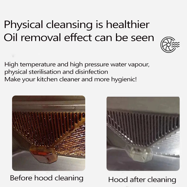 Home Steam Cleaning Machine 2500W Power 3BAR High Pressure 15s Quick Steam Generation 6‑Gear Steam Adjustment 1200CC Transparent Water Tank for Kitchen Bathroom Glass Tile Car Interior Complete Accessory Kit