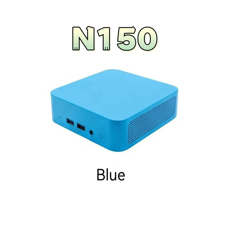 Intel Core N150/I9‑10980HK Ultra Compact Mini PC 16GB RAM 2TB SSD Triple 4K Monitor Home Office Small Pro Sharp Performance