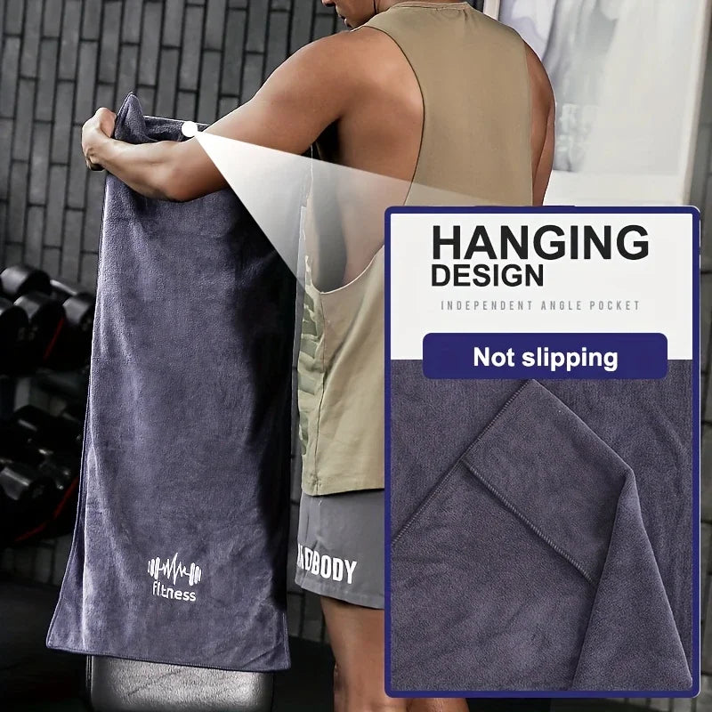 Fitness Towel for Sports Multifunctional Quick-Drying Towel Gym Equipment Sweat Pad Towel Swimming Towel Microfiber Pool Towels