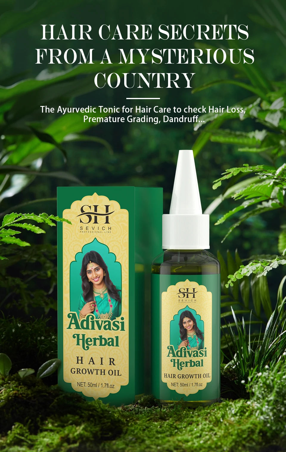 Hair Growth Oil Set Rosemary Hair Growth Oil Natural Herbal Hair Care Shampoo India Ayurvedic Anti Hair Loss Hair Regrowth Serum