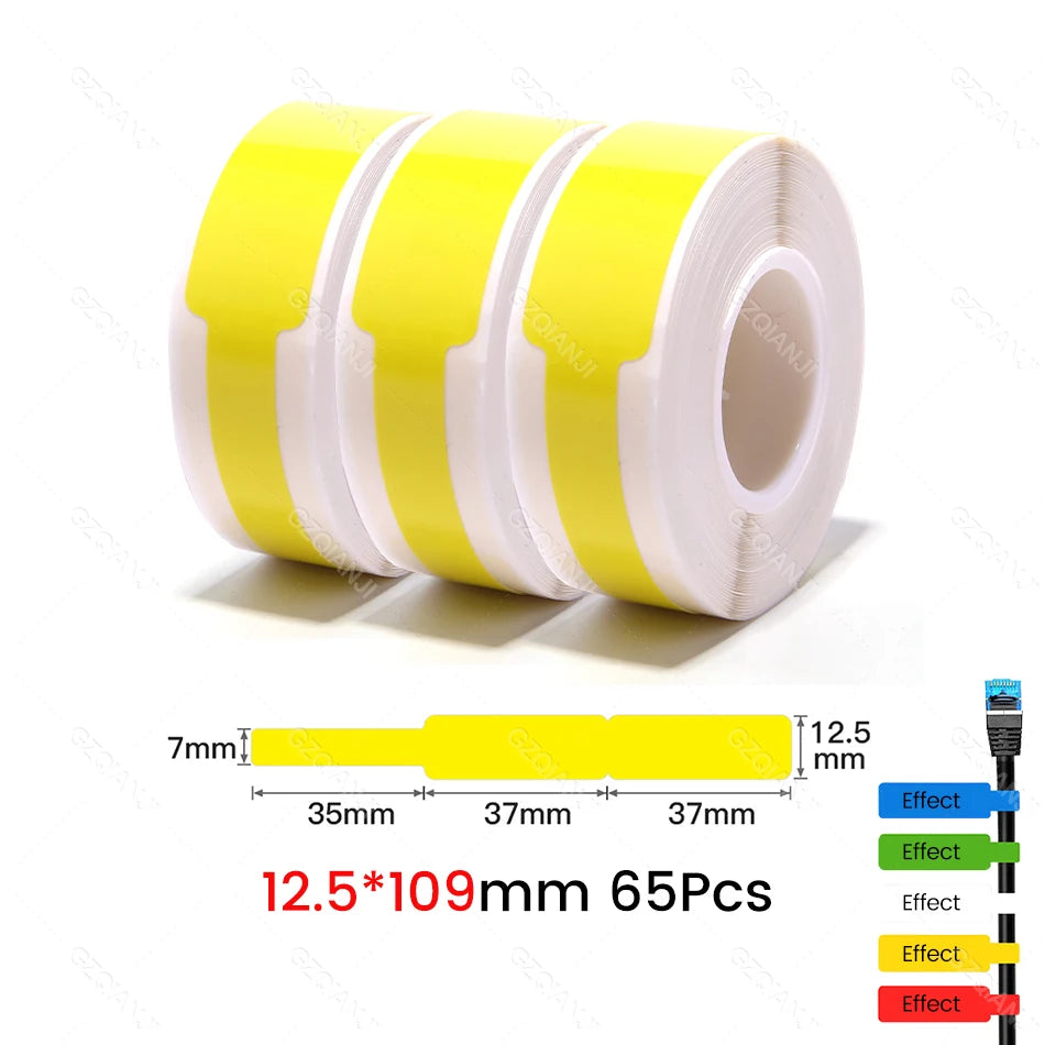 Niimbot Mini Smart Portable Printer Thermal Cable Sticker Self-Adhesive Waterproof Identification Tag For D101/D11/D110/H1/D11H