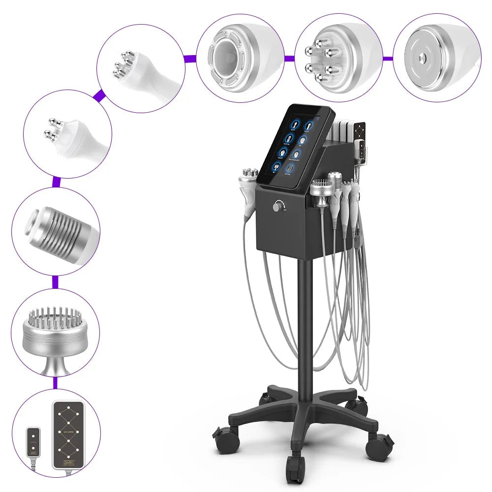 Professional 9-in-1 40k Lipo Cavitation Machine For Body Sculpting & Facial Care