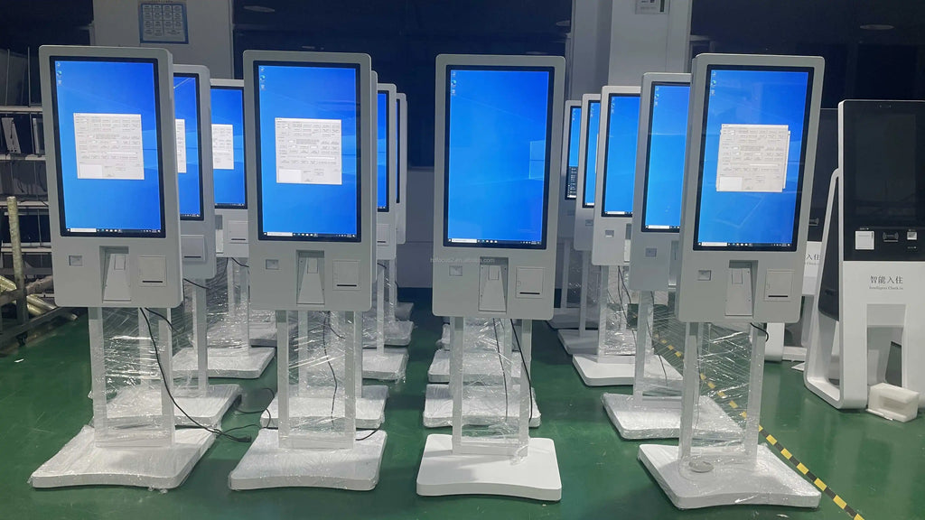202627-Inch Self-Service Fast Food Payment Kiosk Touch Screen Cinema Ticket Vending Machine With SDK Function