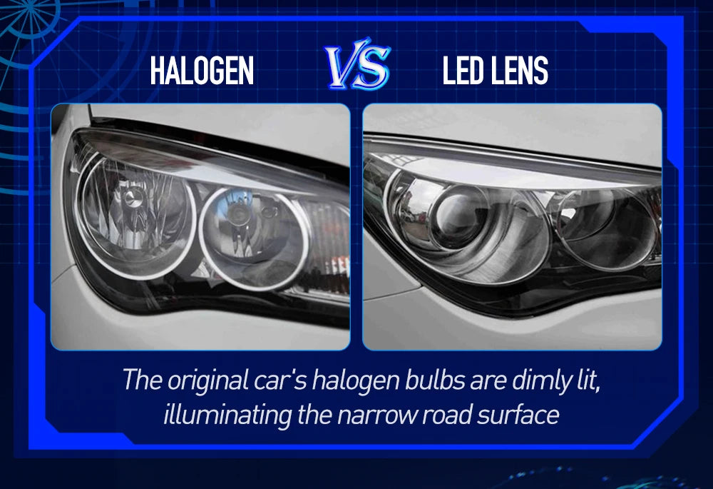 Hot Sale Xenplus High Quality Car Headlamp Lp37 180w 50000lm 6500k Ip68 Big Power Super Bright Bi Led Headlight Projector