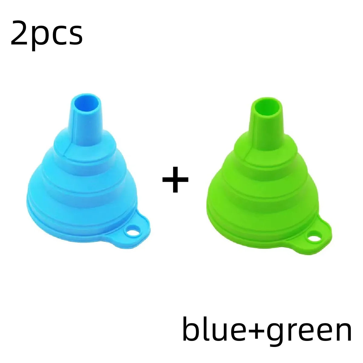 Silicone Collapsible Funnel, Foldable Funnels For Water Liquid Oil, Kitchen Gadgets Accessories, Kitchen Utensils, Apartment Ess