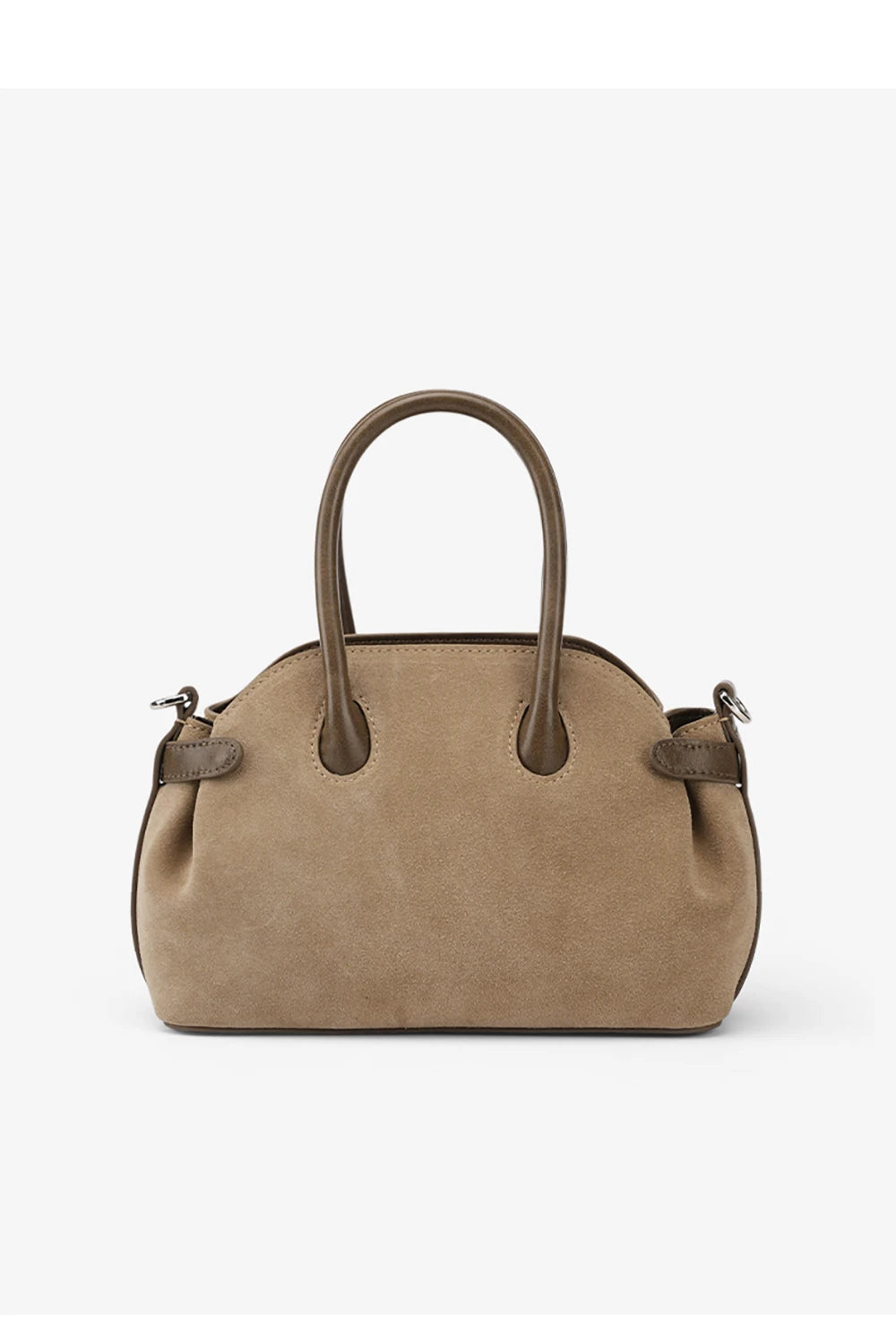 LA FESTIN Original Brand Women's Bag 2025 New Suede Bag Luxury Designer Handbag Boston Bag Shoulder Crossbody Bag Bowling Bag