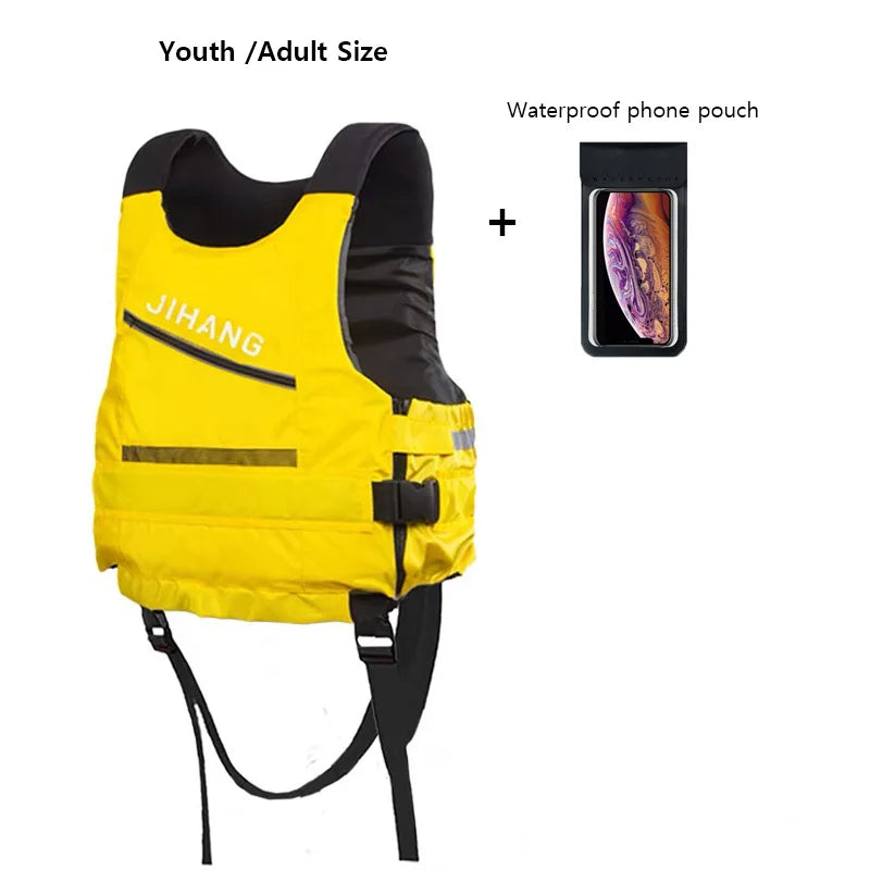 Life Vest for Adult Little Kids Girl Boy Life Jackets with Legs Strap Buoyancy Aid for SUP Kayak Fishing Swim Beach Watersports