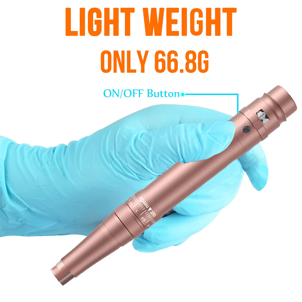 Eyebrow tattoo pen, embroidery, eyebrow tattooing machine, fully throwing eyebrow tattooing clip, wireless charging beauty devic