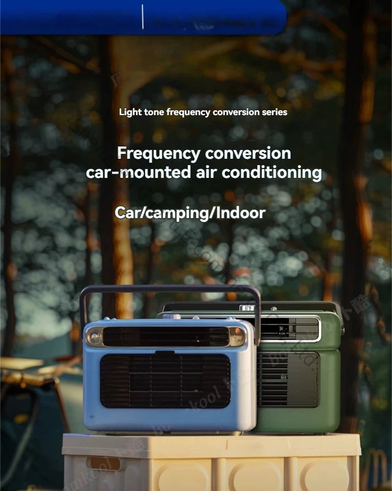 12V/24V Portable Inverter Air Conditioner Compressor Cooling for Truck Car RV Camping Outdoor Mini Ultra Compact High Efficiency