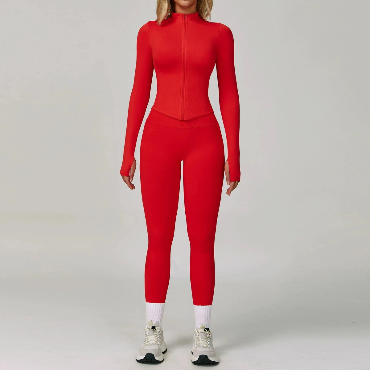 2/3PCS Seamless Sports Set  Yoga Suits  Women Tracksuit Gym Running Workout Clothes Sports Long Sleeve Leggings Yoga Clothing