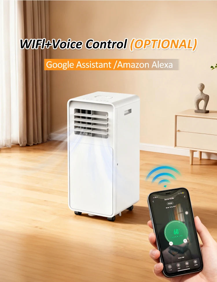 2026 New Arrival 7000BTU 1020 Wholesale Touch Panel Home-used Hotel Basement Bathroom  Portable Air Conditioner