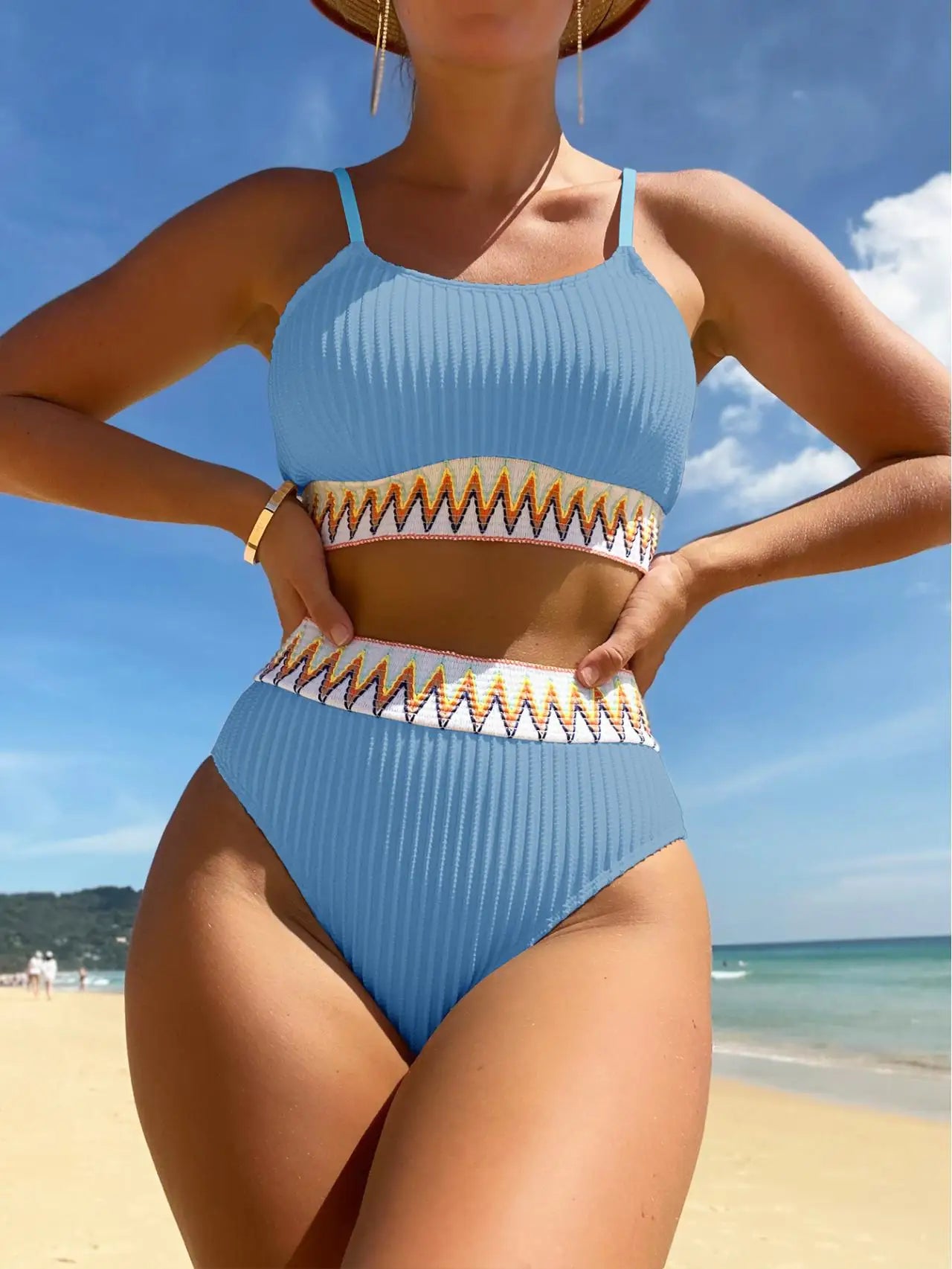Bikini Swimsuit Woman 2026 New Swimwear Sexy Bikini Fashion Women Split Swimwear Ribbon Swimwear купальник