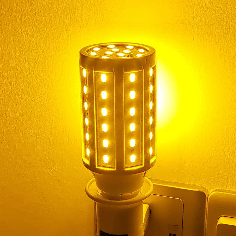 Indoor Lighting Home Lamp 5W/10W/15W/20W AC85-265V Spot Lamp E27 Red/Blue/Green/Yellow Led Corn Bulb Lampada Decorative Light