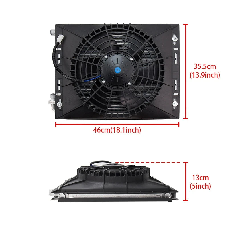 Auto Universal Automotive Auto Electric Air Conditioning 12V 24V Compressor for Cars Van Street Rod Hot Classic A/C Conditioner
