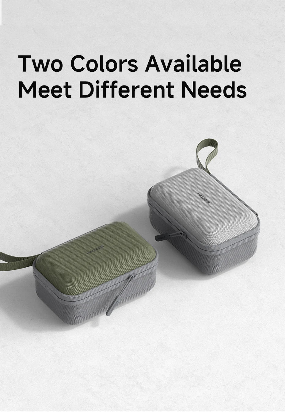 Hagibis Electronic Organizer Travel Case Bag for Mouse Portable Carry Case for Wireless Mouse Cable Charger Power Bank Hardshell