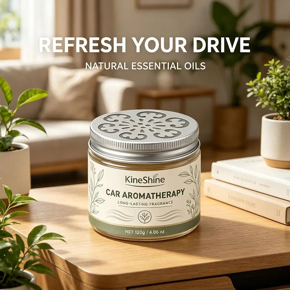 Car Aromatherapy Diffuser Freshener Solid Perfume Car Interior Air Purifier Odor Eliminator Car Accessories