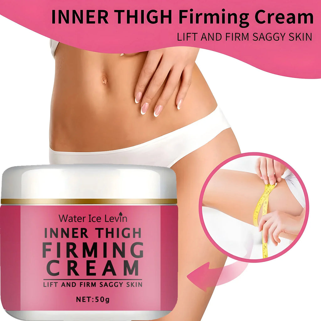 Inner Thigh Firming Cream - Fragrance-Free, Moisturizing Cream Suitable for All Skin Types, Lifts and Firms Skin, Smooths Thighs, Buttocks, and Abdomen Body Cream