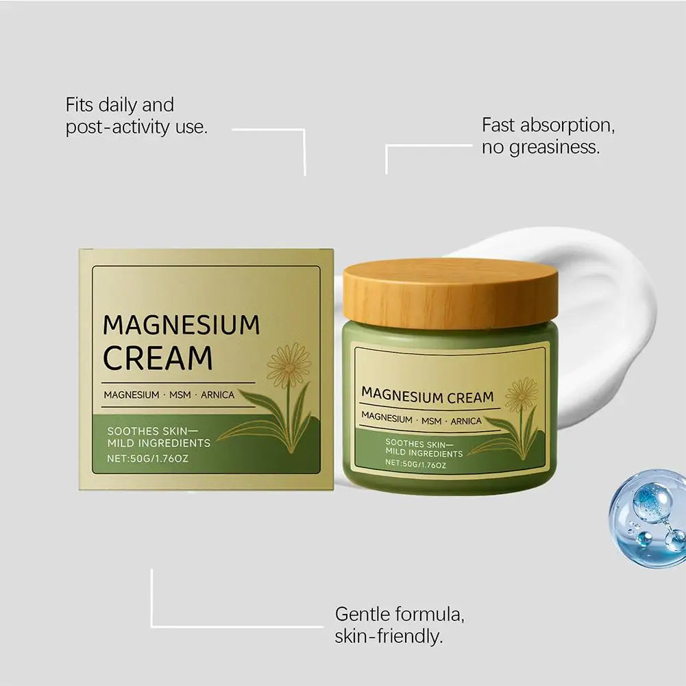 Soothing Cream Non-Greasy Hydrating Massage Lotion Natural Plant Formula Gentle Moisturizer For Muscle Joint Knees External