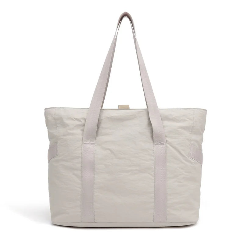 Women's Large Tote Bag with Padded Laptop Compartment, Yoga Mat Travel Work Daily Handbag Shoulder Bag