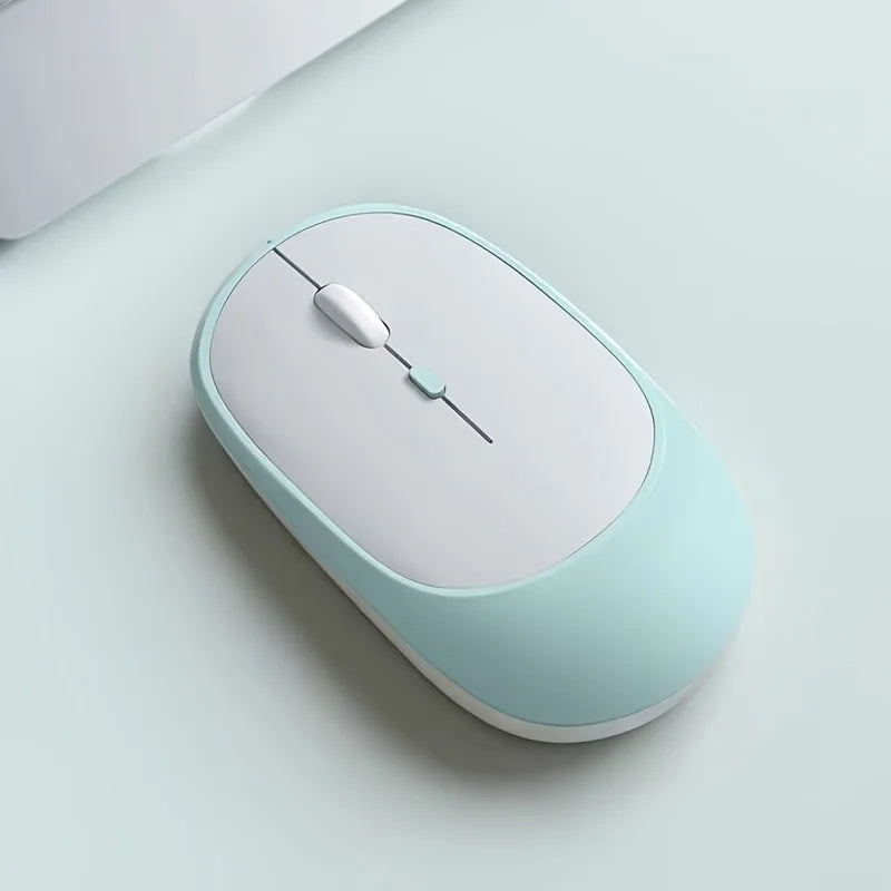 Wireless Mouse Bluetooth-Compatible Mouse Ergonomic 1200DPI Mouse For MacBook Tablet Laptops Computer PC iPad 2.4Ghz Gaming Mice
