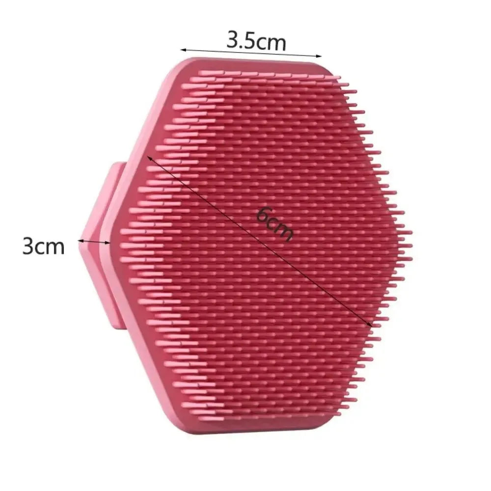Silicone Facial Cleaning Brush, Mini Deep Clean Massage Face Scrubber for Men Shaving Daily Skincare Beauty Cleaner Accessories