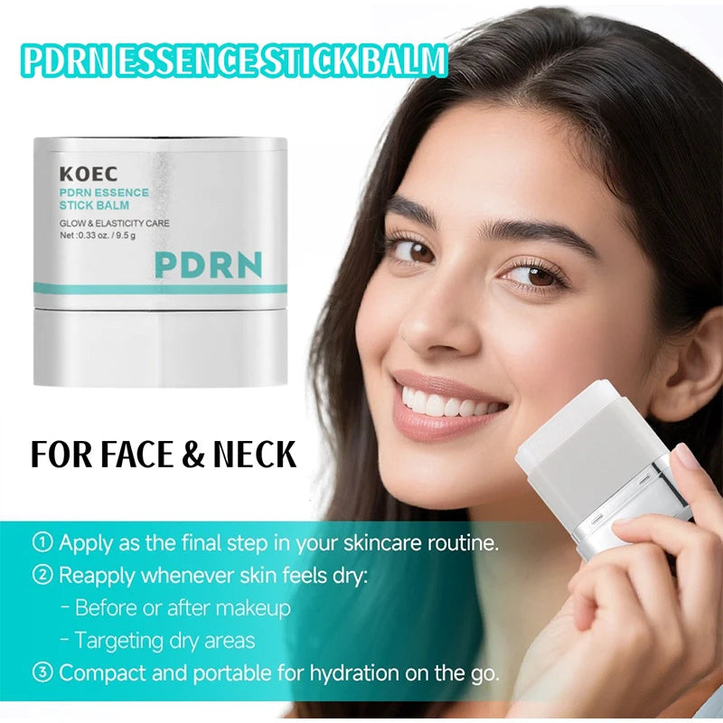 PDRN Centella Asiatica Glow Facial Serum Smooth Skin Soothing Hydrating Essence Deep Nourishing Facial Essence Korean Skincare
