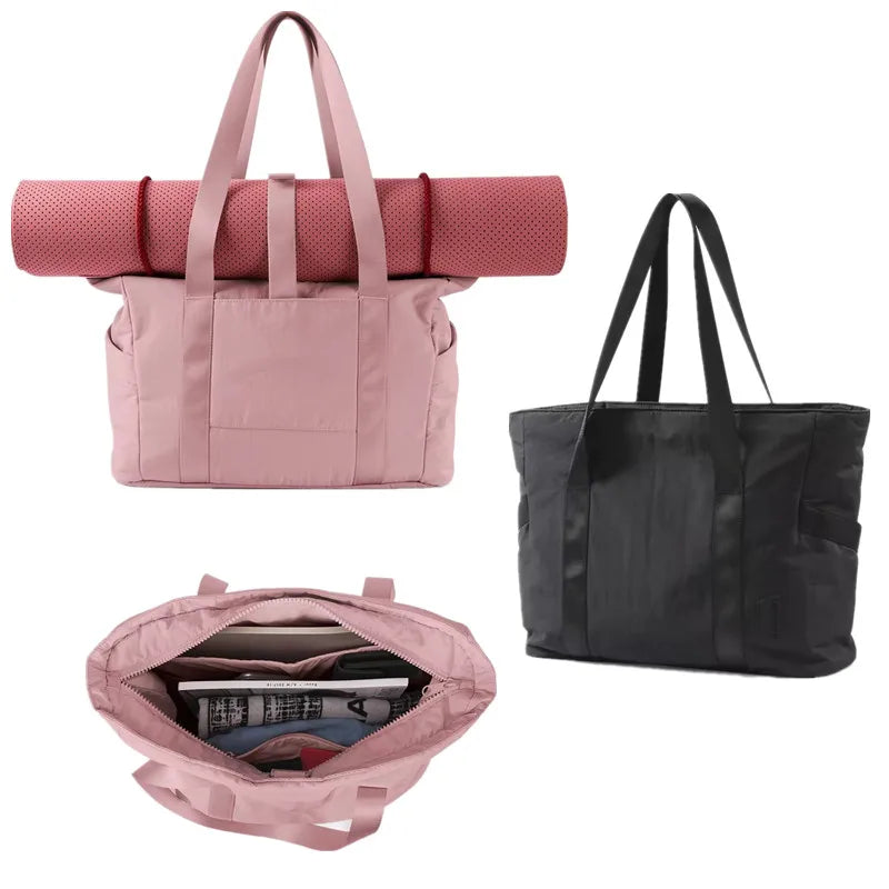 Women Tote Bag Waterproof Travel Duffel Bag Lightweight Shoulder Weekender Overnight Bag for Gyms Weekend Getaway