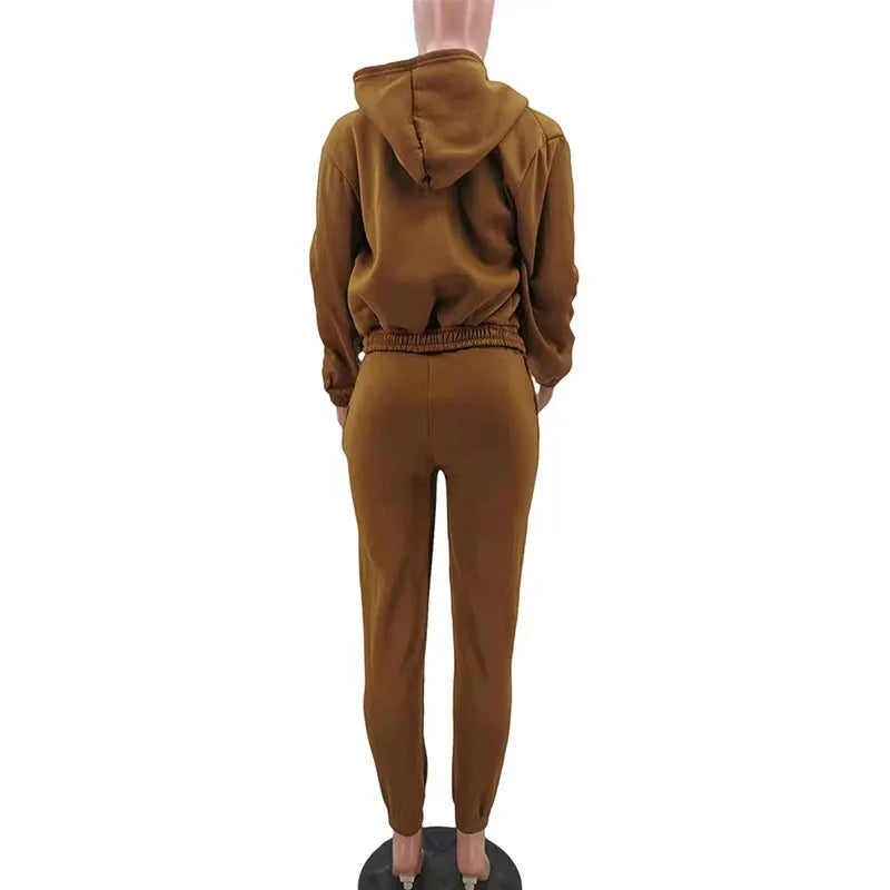 Casual Zipper Set Full Length British Style Elegant Commuting with Winter Long Sleeve Regular Sleeve Vest Plus Jacket Women Sets
