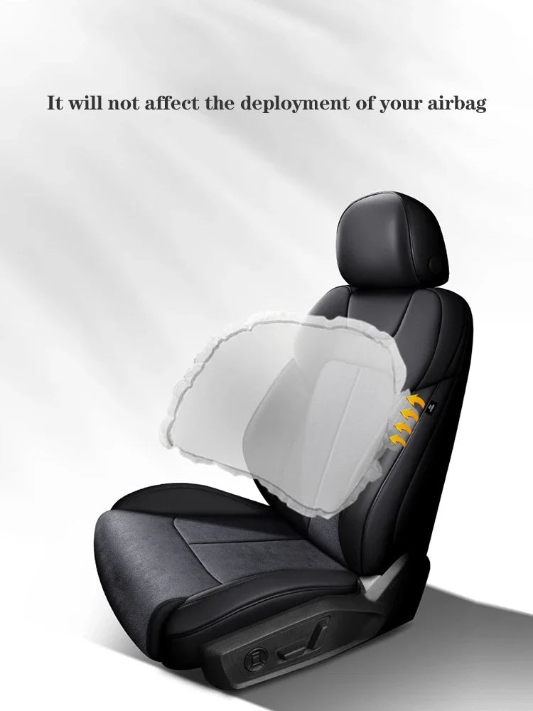 Custom 360° Car Seat Cover For TT MK2 Q7 4L Q5 A7 A6 C7 Avant Auto Interior Protector Accessories